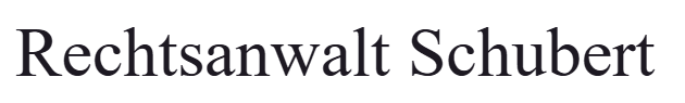 Rechtsanwalt-Schubert